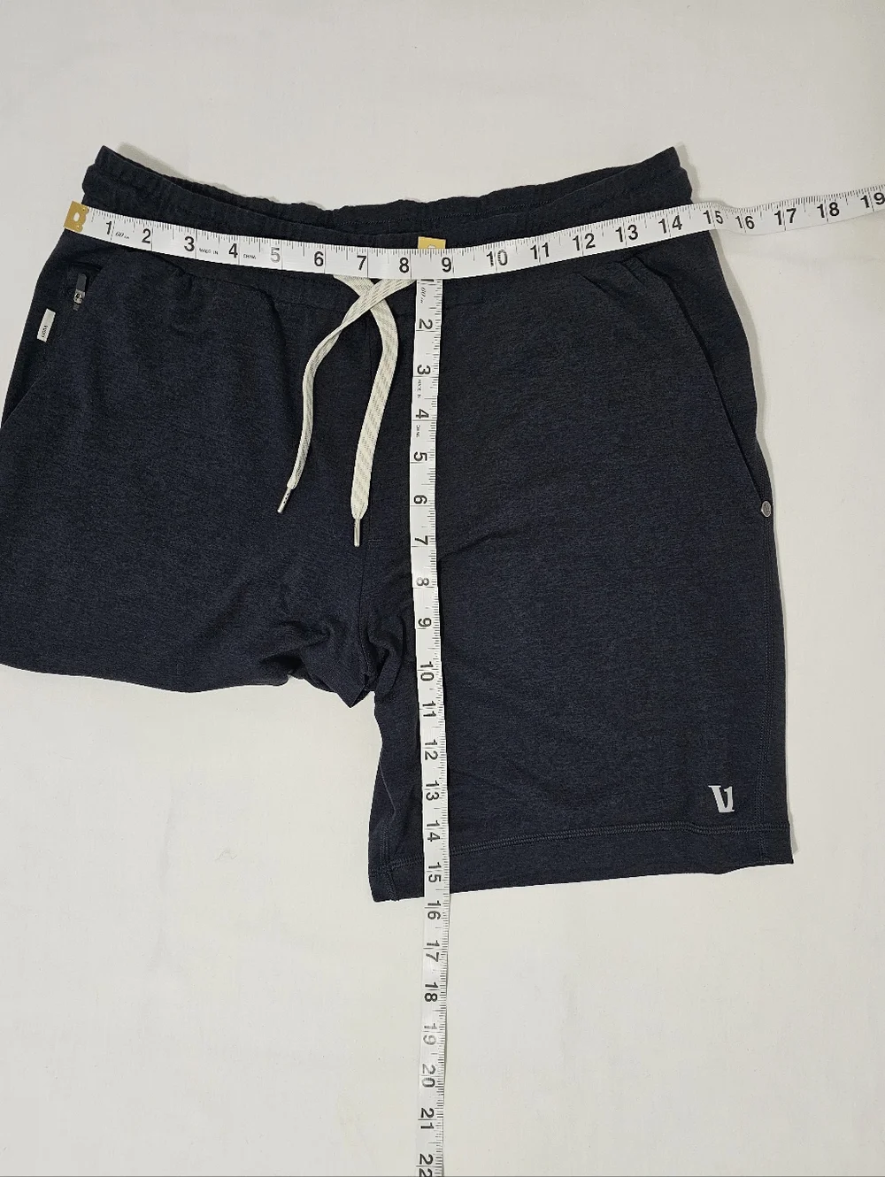 Vuori V344 Men’s Sunday Performance Shorts Small Wash Black Drawstring Athletic - Picture 6 of 6